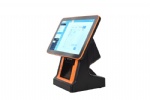 All in one touch POS terminal with built-in 80mm thermal printer